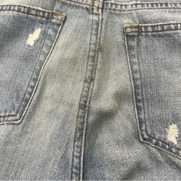 NWT Frame Denim Le Embroidery Cuff High Rise Boyfriend Jeans - Picture 6 of 6